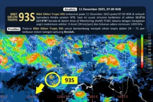 BMKG Peringatkan Cuaca Ekstrem pada 28 April 2026 di Jawa, NTB, hingga Maluku