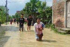 Bocah 8 Tahun Tewas Dihanyut Banjir di Demak Setelah Tanggul Sungai Tuntang Roboh