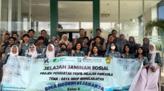 BPJS Menyapa Sapa Siswa SMAN 8 Jakarta Tingkatkan Literasi JKN