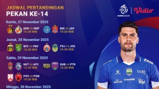 BRI Super League 2025/2026: Jadwal Pekan ke-27, Persija vs Persebaya dan Duel Madura United vs Persik Kediri
