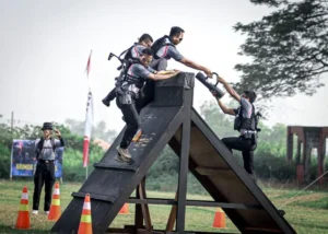 Brimob Polda Metro Jaya Kirim Dua Atlet Terbaik ke World Cup Indoor Skydiving di Prancis