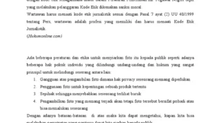 cara meningkatkan etika jurnalistik dalam penulisan: Landasan Teoritis