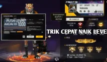 cara meningkatkan level karakter cepat di Free Fire