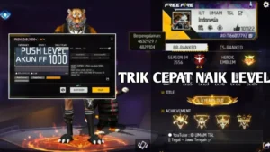 cara meningkatkan level karakter cepat di Free Fire