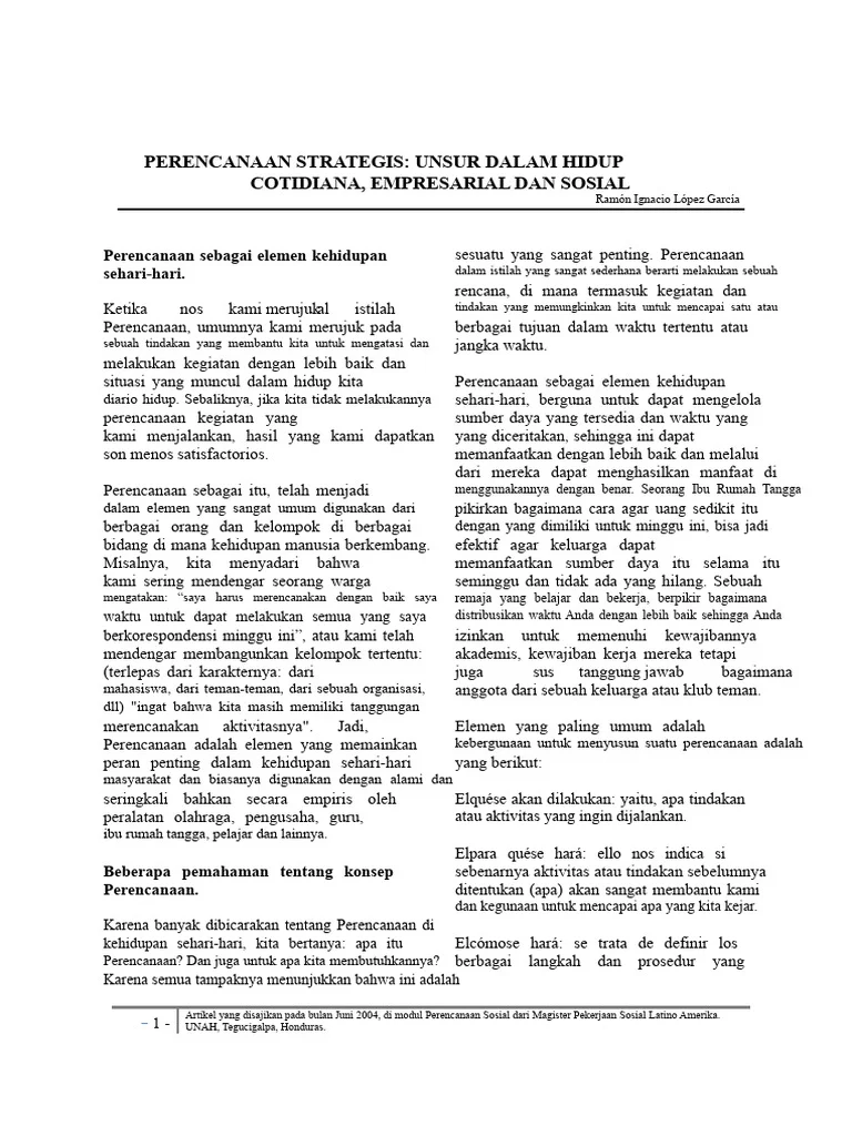 Contoh Penerapan Strategi dalam Kehidupan Sehari‑hari