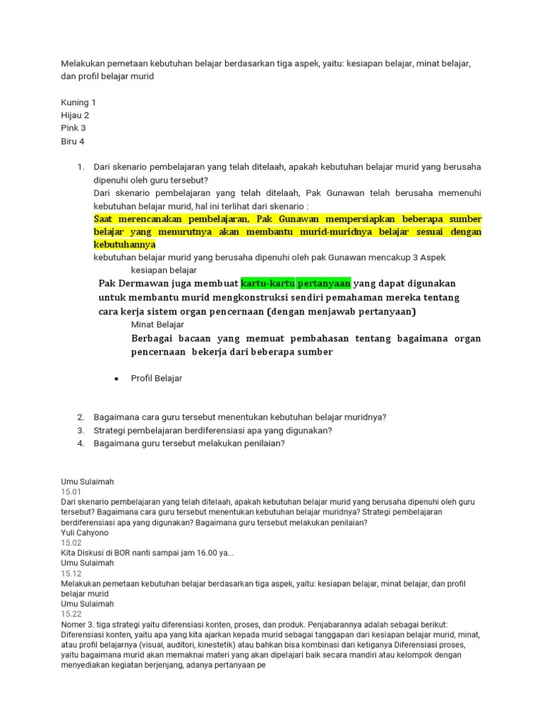 Contoh Skenario Penggunaan Kombinasi Software