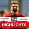 Coventry City vs Wrexham: Kemenangan 3-1 Menegaskan Dominasi Sang Juara Championship