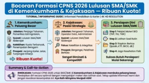 CPNS 2026 Buka 160 Ribu Formasi, Termasuk 300 Posisi untuk Lulusan SMA