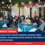 Dandim 0825 Banyuwangi Pimpin Ground Breaking Jembatan Perintis Garuda