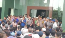 Demo Buruh Pakerin di BPJS Mojokerto Berlangsung Tertib, Penjelasan Kepala Cabang Titus Sti Hardianto