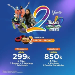 Diskon 20% di Trans Studio & Trans Snow World dengan AlloPaylater
