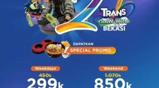 Diskon 20% di Trans Studio & Trans Snow World dengan AlloPaylater