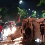 Enam Mobil Tabrakan di Bojonegoro Akibat Rem Truk Molen Rusak