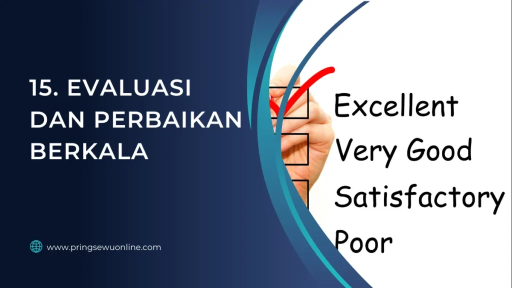 Evaluasi dan Pembaruan Berkala