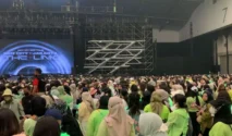 Gegana Brimob Sterilkan Venue ICE BSD Jelang Konser NCT Wish