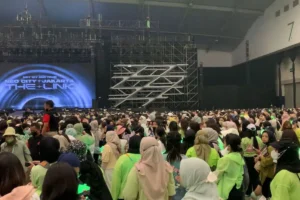 Gegana Brimob Sterilkan Venue ICE BSD Jelang Konser NCT Wish