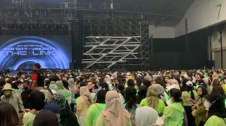 Gegana Brimob Sterilkan Venue ICE BSD Jelang Konser NCT Wish