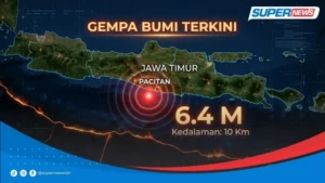 Gempa 21 April 2026 Guncang Empat Wilayah Indonesia, BMKG Pantau Potensi Tsunami