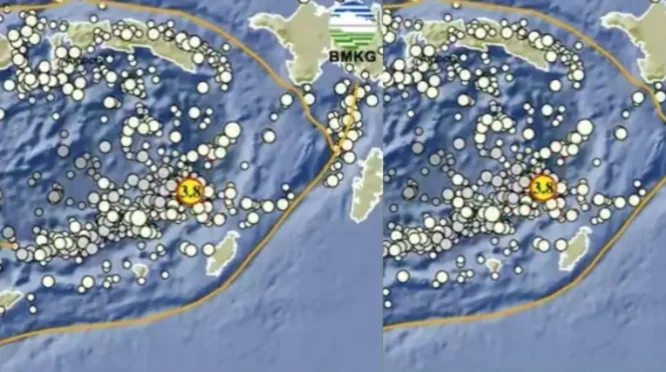 Gempa 5.1 Magnitudo Guncang Maluku Tenggara, Sabtu 18 April 2026