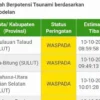 Gempa M 7,6 Guncang Bitung, Sulawesi Utara, Potensi Tsunami Diumumkan