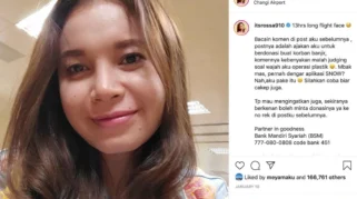 Geram! Penyanyi Rossa Somasi Puluhan Akun Media Sosial atas Fitnah Operasi Plastik Gagal