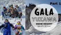 Gritte Agatha dan Keluarga Nikmati Salju di Gala Yuzawa Snow Resort, Jepang