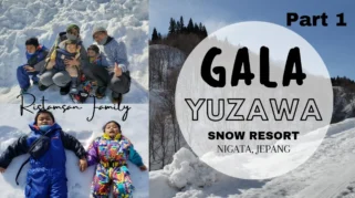 Gritte Agatha dan Keluarga Nikmati Salju di Gala Yuzawa Snow Resort, Jepang