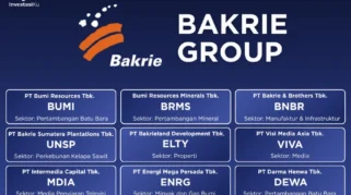 Grup Bakrie Rencanakan Rights Issue 21,87 Miliar Saham untuk Tambah Modal