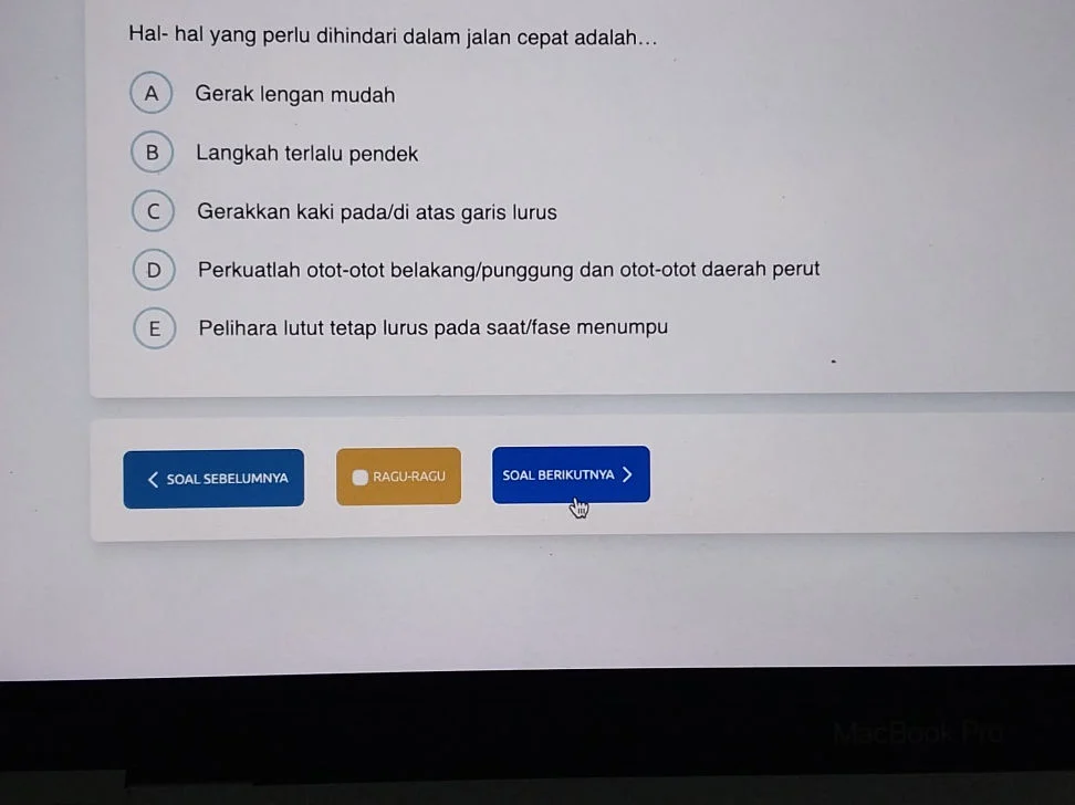 Hal-hal yang Perlu Dihindari
