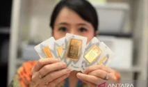 Harga emas Antam di Pegadaian hari ini, Kamis 16 April 2026 turun tipis