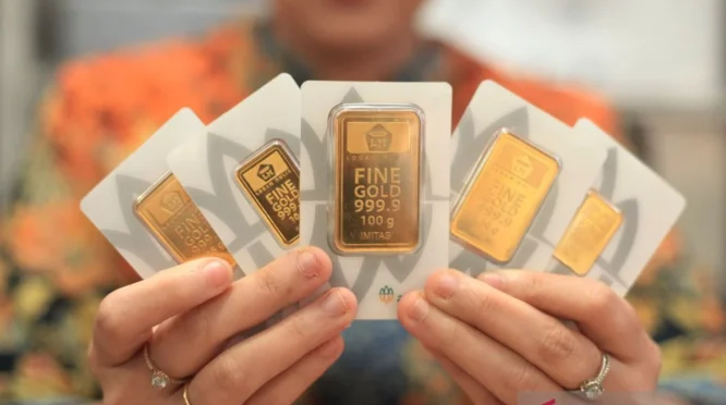 Harga emas Antam hari ini turun Rp 16.000, catat rincian lengkap dan faktor penggerak pasar