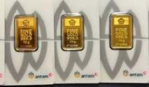 Harga Emas Sepekan Naik, Antam dan Galeri24 Catat Kenaikan 50‑57 Ribu per Gram