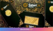 Harga emas UBS & Galeri 24 di Pegadaian hari ini Sabtu 25 April 2026