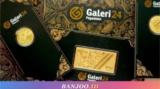 Harga emas UBS & Galeri 24 di Pegadaian hari ini Sabtu 25 April 2026