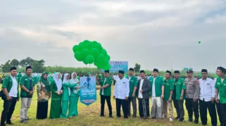 Harlah Ke-92 GP Ansor Banjar Kalsel Gelar Ziarah Ulama, Basalamatan, dan Aksi Bersih Lingkungan