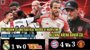 Hasil Liga Champions - Banjir gol di Jerman, Bayern Munich gagalkan misi remontada Real Madrid