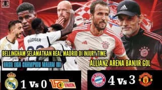 Hasil Liga Champions - Banjir gol di Jerman, Bayern Munich gagalkan misi remontada Real Madrid