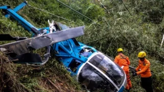 Helikopter H130 PT Matthew Air Jatuh di Sekadau, Kalimantan Barat, Semua Penumpang Tewas