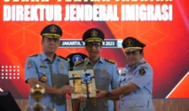 Hendarsam Marantoko Resmi Dilantik Jadi Dirjen Imigrasi