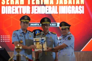 Hendarsam Marantoko Resmi Dilantik Jadi Dirjen Imigrasi