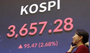 Indeks KOSPI Cetak Rekor Tertinggi 6.557 Poin pada 27 April 2026