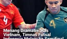 Indonesia Menang Dramatis atas Australia di 40 Detik Akhir, Lolos ke Semifinal ASEAN Futsal 2026