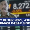 Inisiatif Reformasi Pasar Modal Indonesia Dapat Pengakuan MSCI dalam Penilaian Free Float
