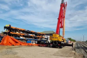 INKA Kirim 60 Gerbong Datar dari Banyuwangi ke Palembang untuk Perkuat Logistik KAI