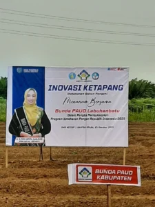 Inovasi Gema Sahabat Bunda PAUD Labuhanbatu Panen Hasil Ketahanan Pangan di TK Pembina