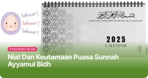 Jadwal dan Niat Puasa Ayyamul Bidh serta Senin‑Kamis di April 2026: Kombinasi dengan Puasa Syawal