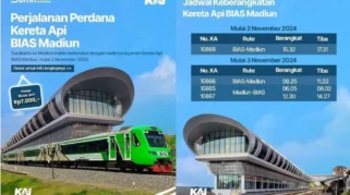 Jadwal KA BIAS ke Bandara Adi Soemarmo pada Selasa 28 April 2026