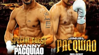 Jimuel Pacquiao Raih Kemenangan TKO, Manny Pacquiao Tegaskan Rematch Mayweather Bukan Eksibisi
