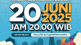 Jogja Run D‑City 2026 Digelar 24 Mei, Pendaftaran Dibuka Secara Online