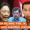 Jusuf Kalla Akui Diminta Megawati Jadi Wakil Presiden Dampingi Jokowi, PDIP Singgung Pengkhianatan dan Luka Lama